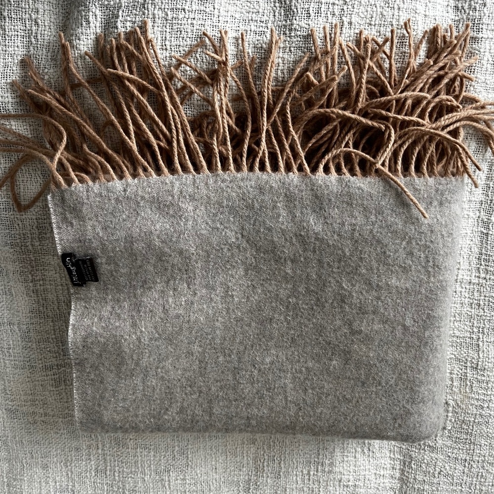 Pure cashmere scarf